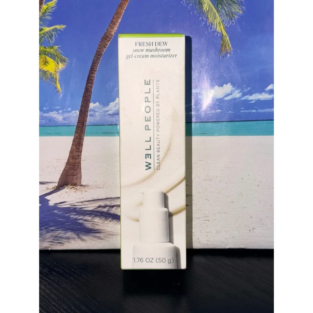 Well People Fresh Dew Snow Mushroom Gel-Cream Moisturizer 1.76oz Niacinamide NIB